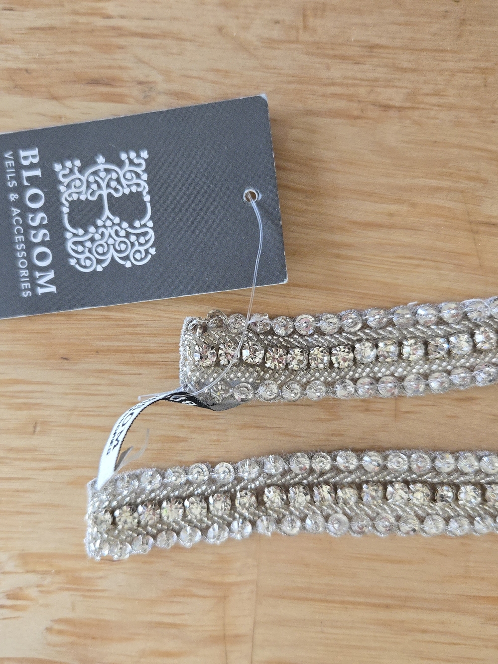 Silver Rhinestone Belt - Picture 3 of 3